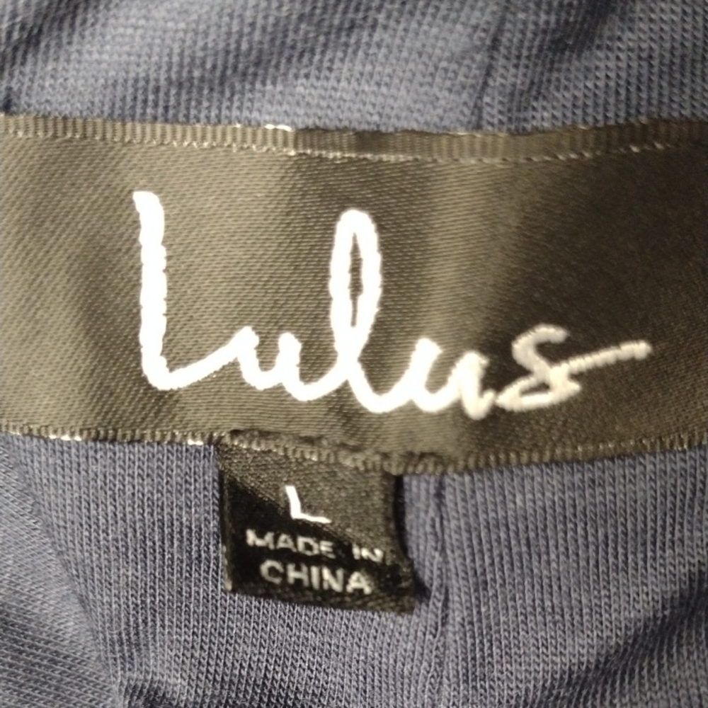 Lulu's Navy Sequin Mini Dress, Wedding Guest, Party Dress, Formal. - Picture 15 of 15
